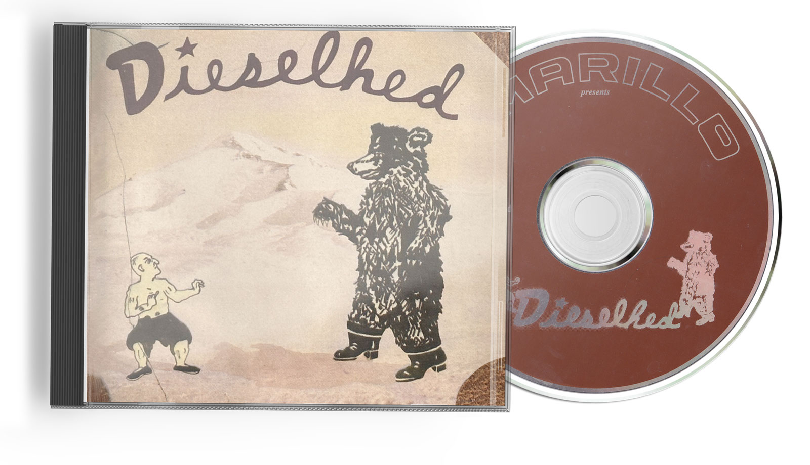 Dieselhed Self-Titled CD Album Cover